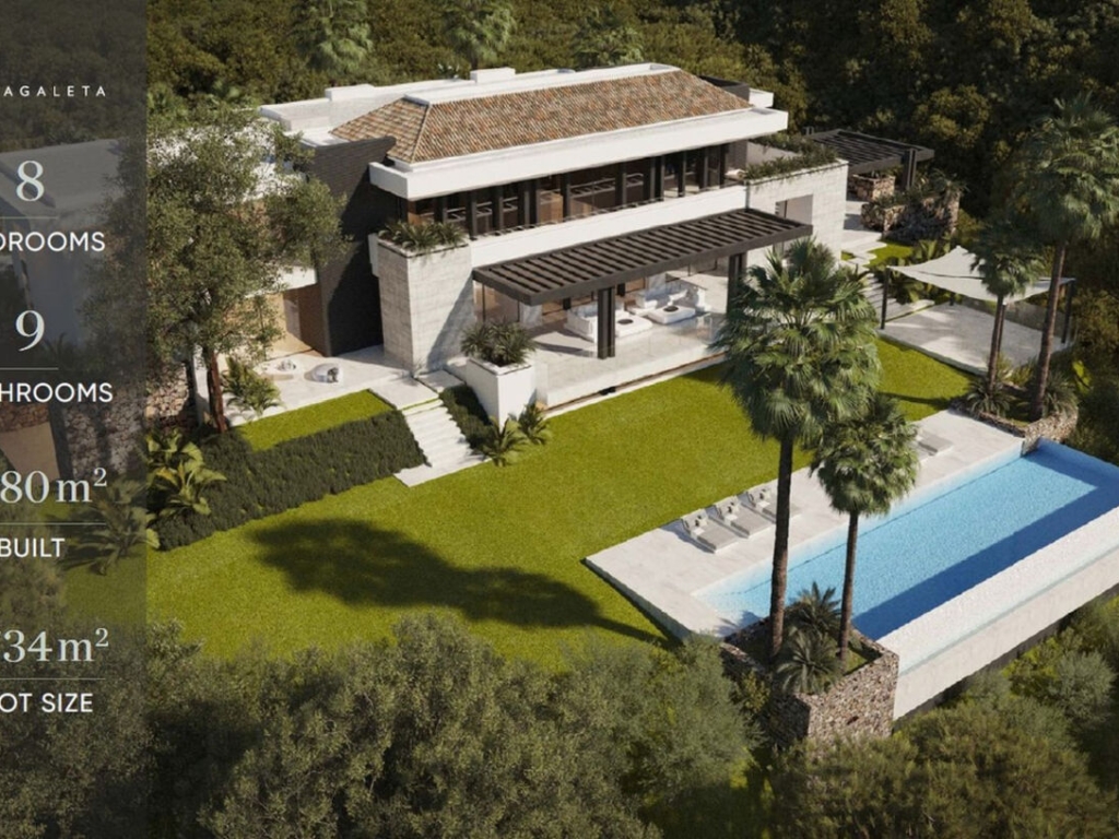 8 Bedroom 9 Bathroom Villa in La Zagaleta