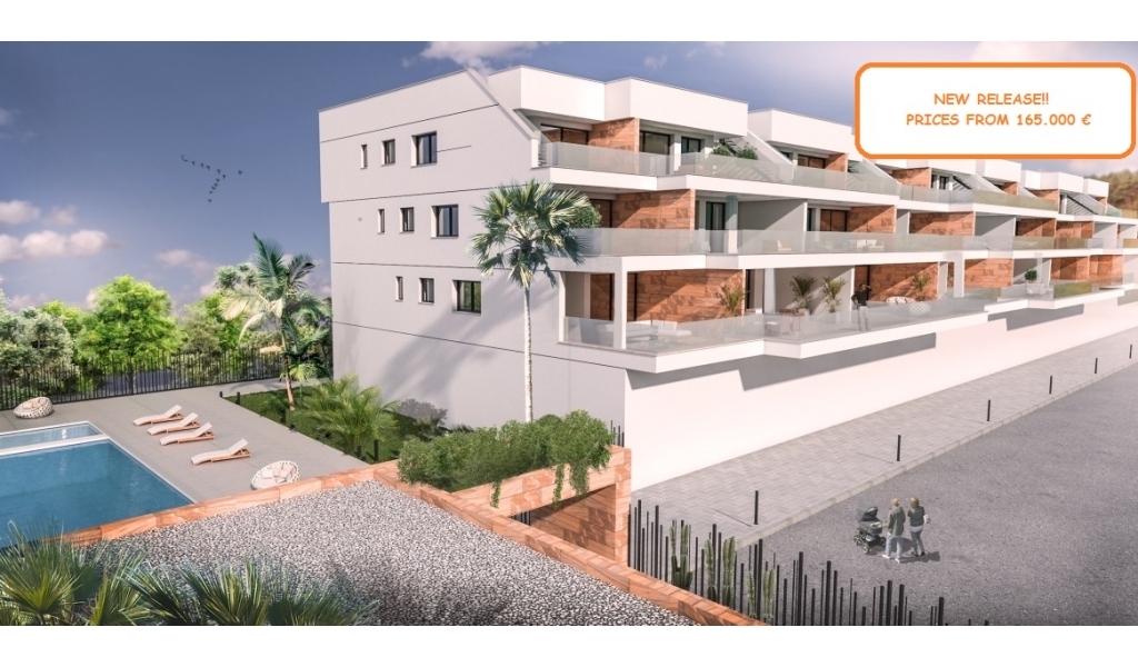 New apartments with large terraces in Villamartin