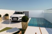 2-1050/562, 3 Bedroom 2 Bathroom Townhouse in Benijofar
