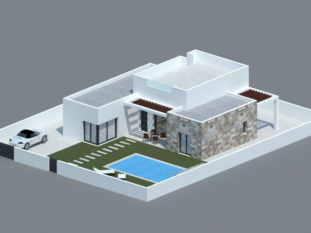3 Bedroom 2 Bathroom Villa in La Marina